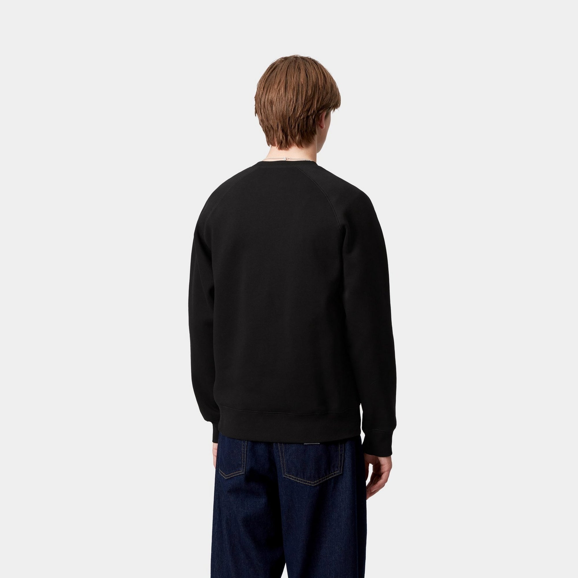 Chase Sweatshirt for Men & Women | Soft Cotton Pullover Hoodie in Black | Perfect for Casual Wear, Gym & Street Style