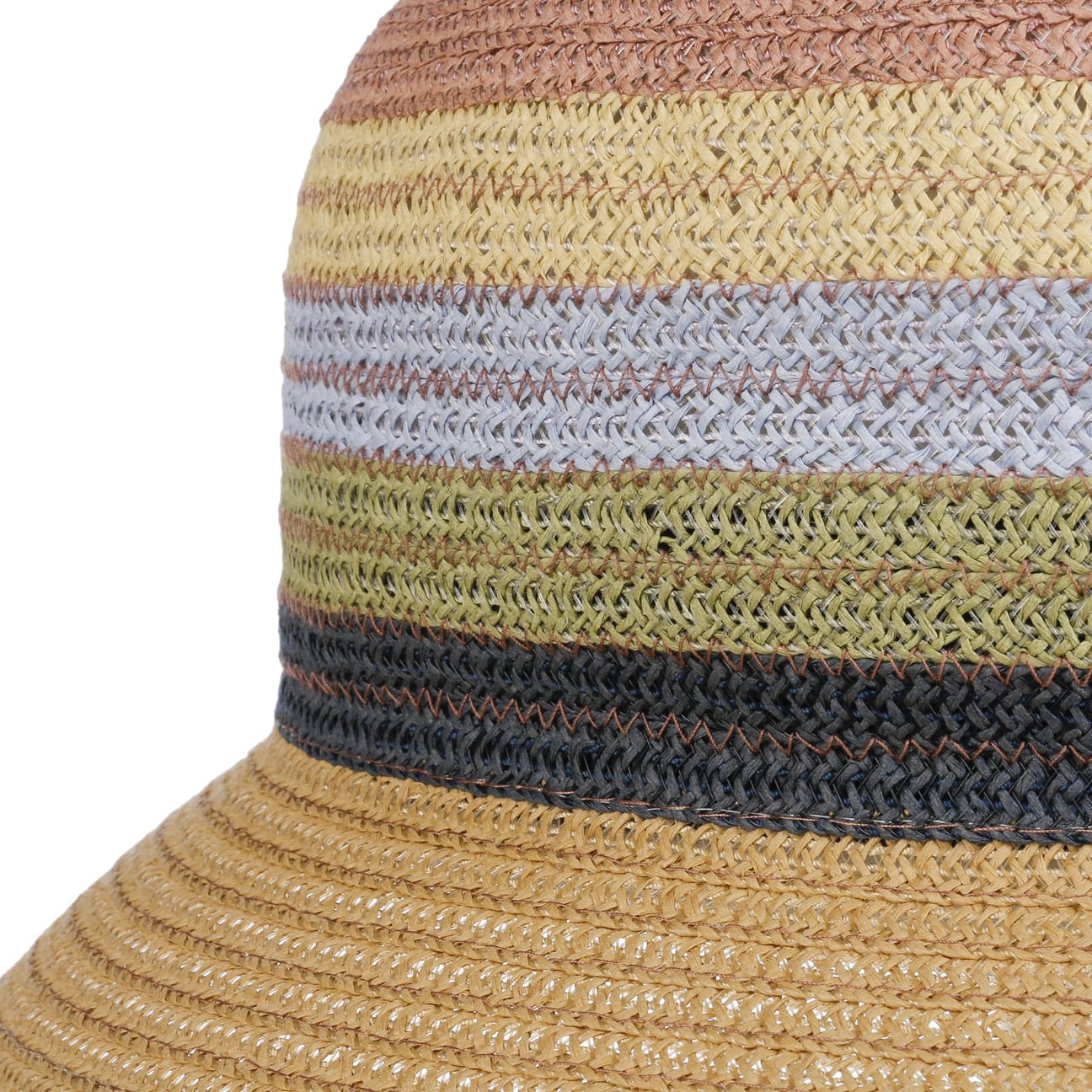 Stylish Mayser Susanne Multicolor Straw Sun Hat for Women - Perfect for Beach, Vacation, and Summer Outdoor Activities