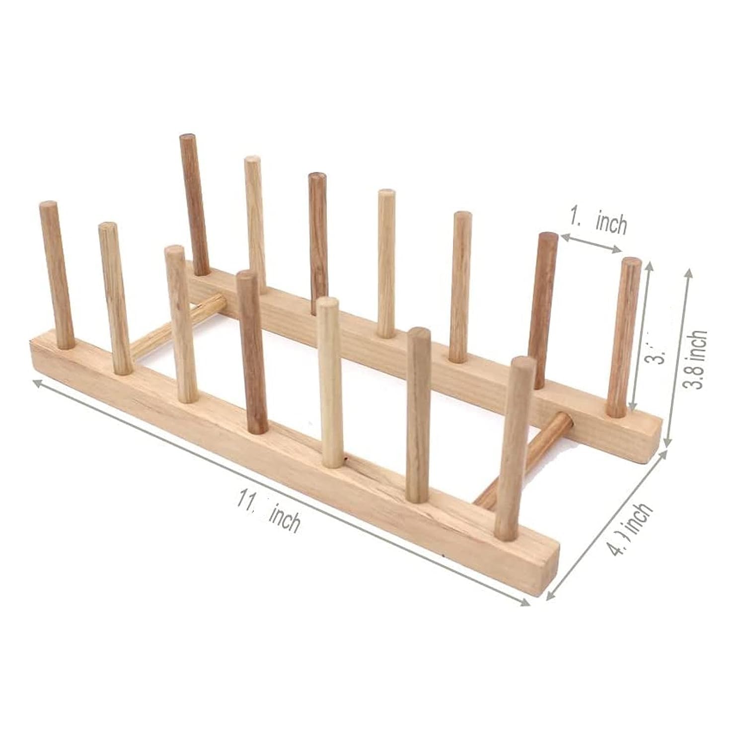 DDSS QQ-250 Stainless Steel Dish Rack - Space Saving Kitchen Cabinet Organizer for Plates, Bowls, Cutting Boards & Pot Lids | Perfect for Small Kitchens, Apartments & RVs - Durable Storage Solution for Dishes, Tea Cakes & Kitchenware