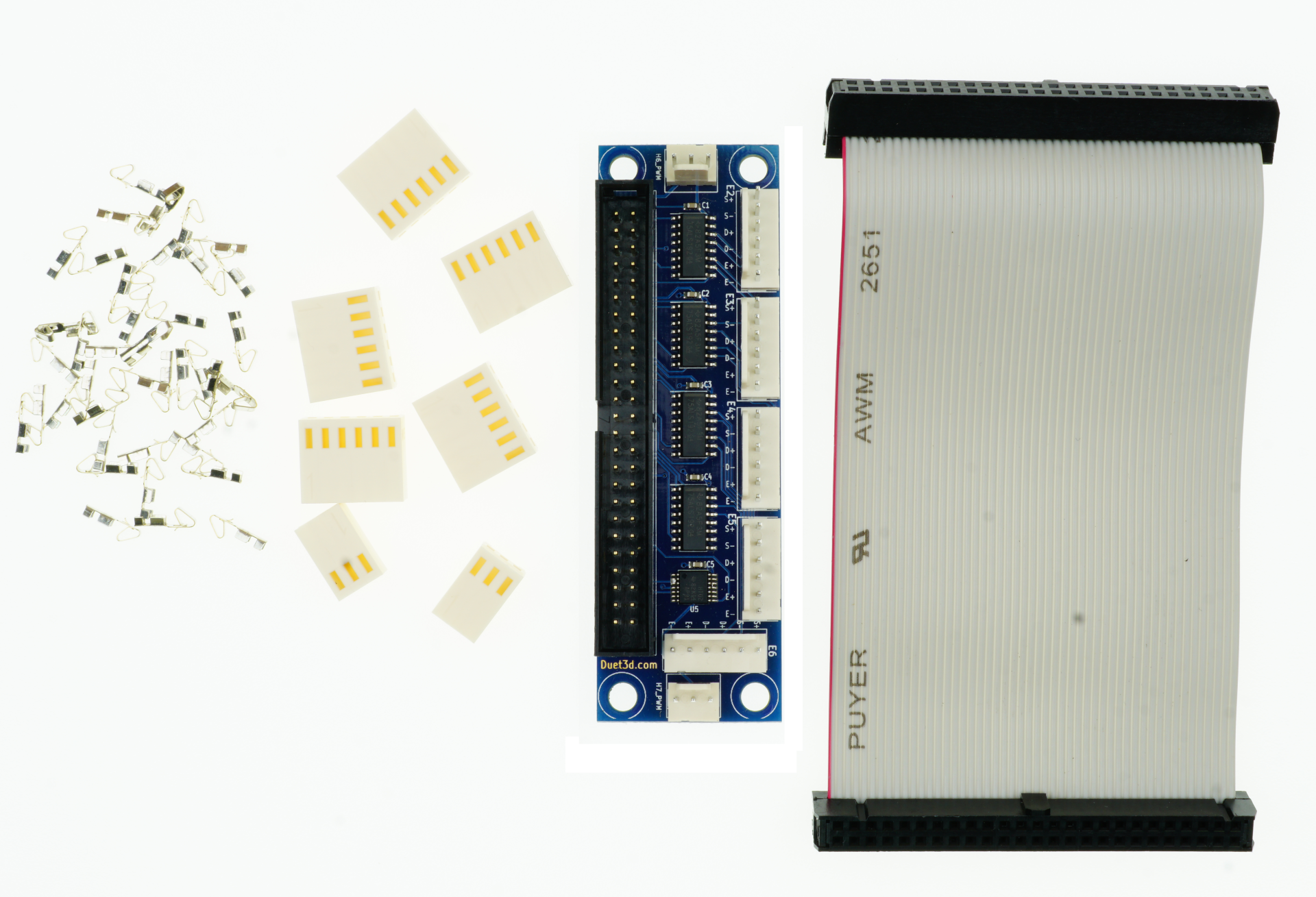 Duet 2 Expansion Breakout Board for 3D Printer Electronics - Upgrade Your CNC & DIY Projects with Enhanced Connectivity