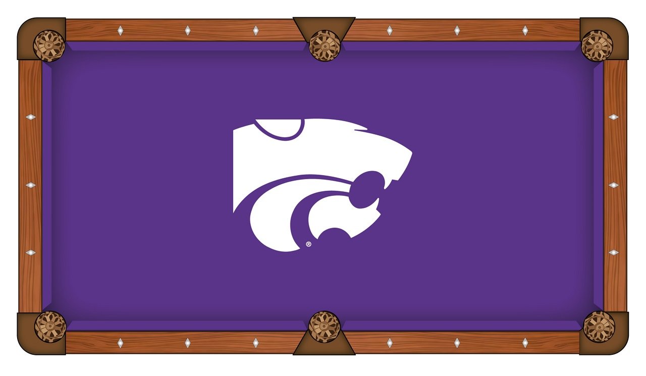 Holland Bar Stool Co. Kansas State Pool Table Cloth - Premium Felt for Billiards, Game Room & Sports Bar Decor - Perfect for Home, Bar & Man Cave Setup