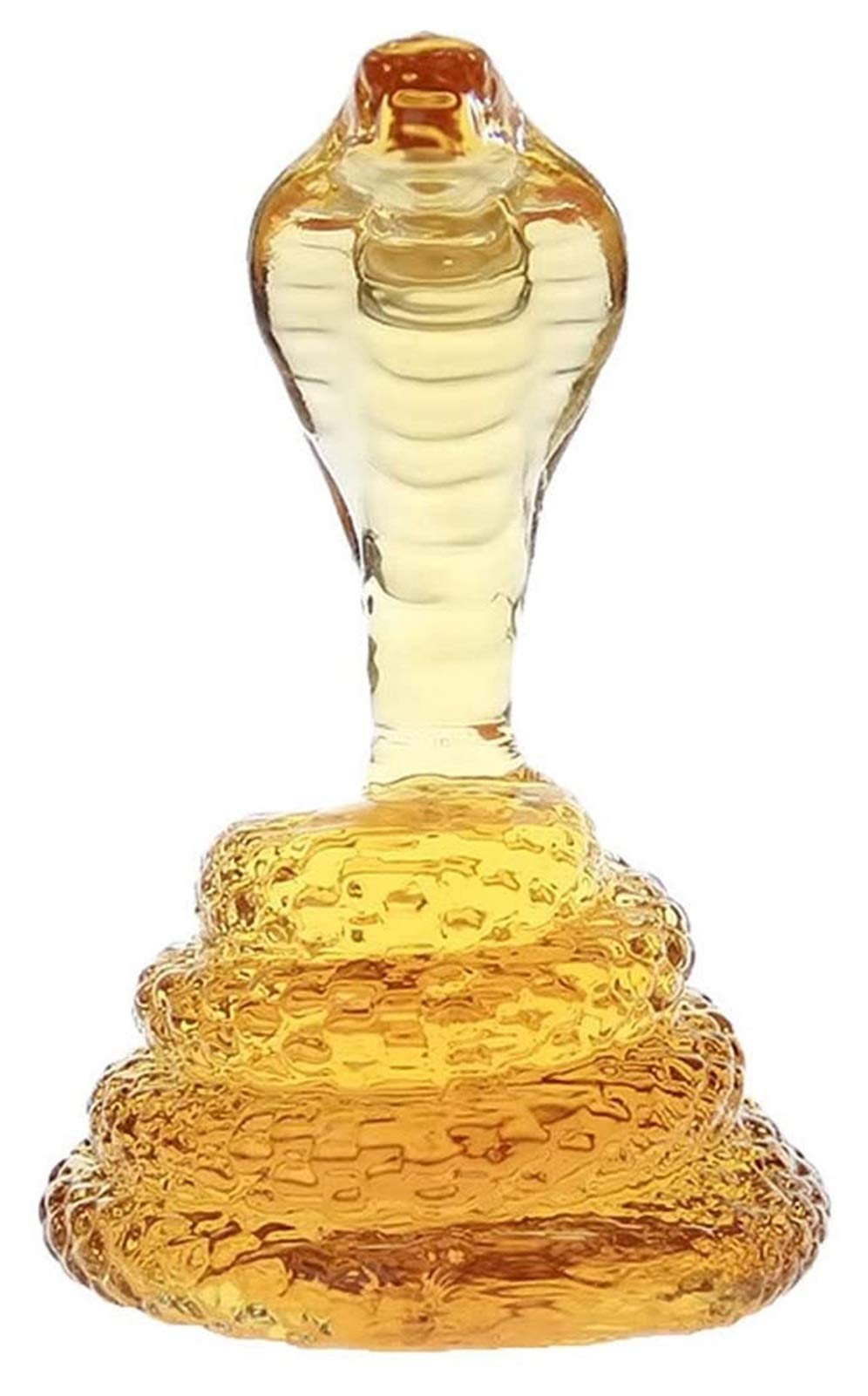 Premium King Cobra Snake-Shaped Glass Whiskey Decanter - 500ml/1000ml High-Quality Borosilicate Liquor Dispenser for Scotch, Bourbon, Vodka & Spirits - Elegant Home Bar Accessory for Parties & Gifts