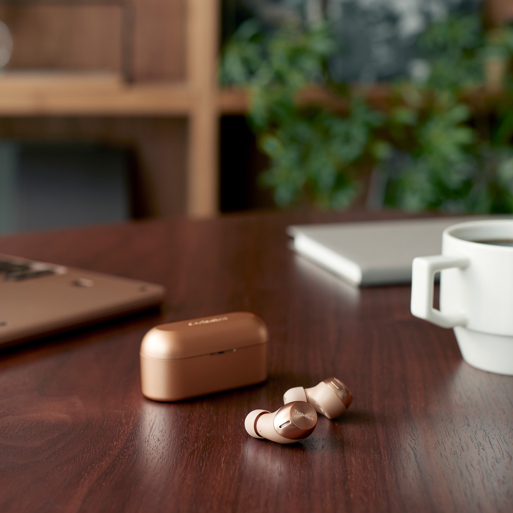 Technics EAH-AZ40 True Wireless Earbuds with ANC, Hi-Res Audio & 30H Playtime - Premium Bluetooth Earbuds for Workout, Travel & Commuting