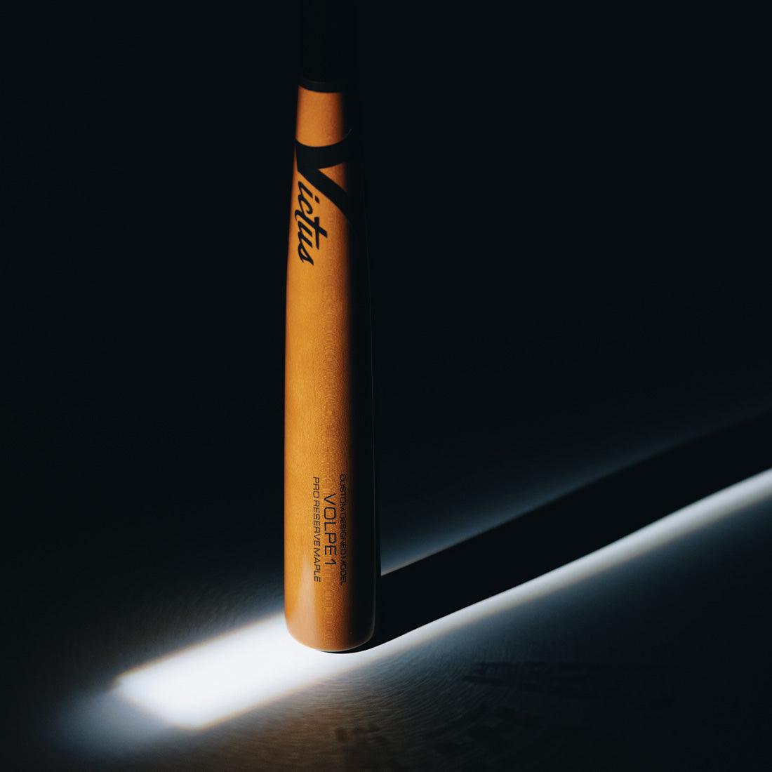 Victus Pro Reserve VOLPE1 Maple Wood Baseball Bat - VRWMVOLPE1 GB/GW | Premium Maple Wood Bat for Baseball & Softball | Perfect for Training, Games & Tournaments
