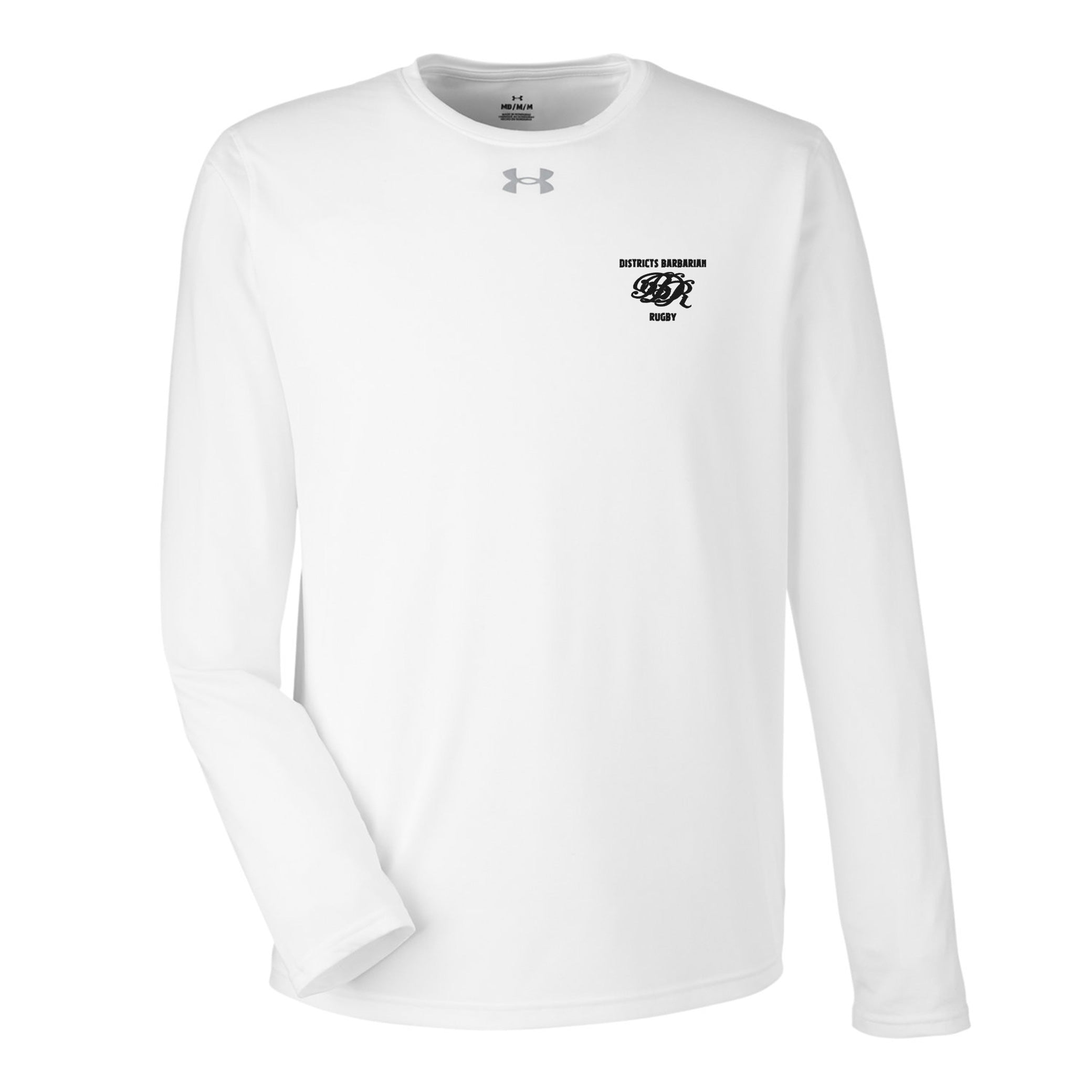 Districts Barbarian RFC Tech Long Sleeve T-Shirt - Comfortable & Durable Men's Athletic Shirt for Workouts & Casual Wear