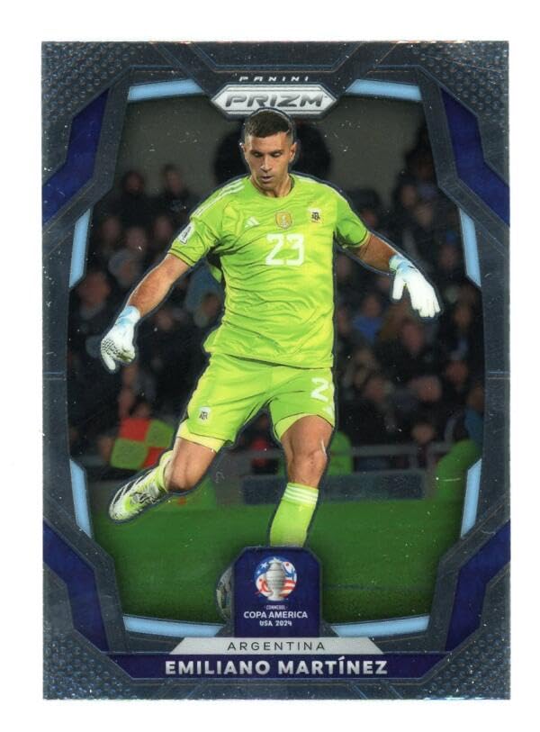 2024 Panini Prizm CONMEBOL Copa America #8 Emiliano Martinez Argentina Soccer Trading Card - Perfect for Collectors, Fans, and Sports Memorabilia Enthusiasts