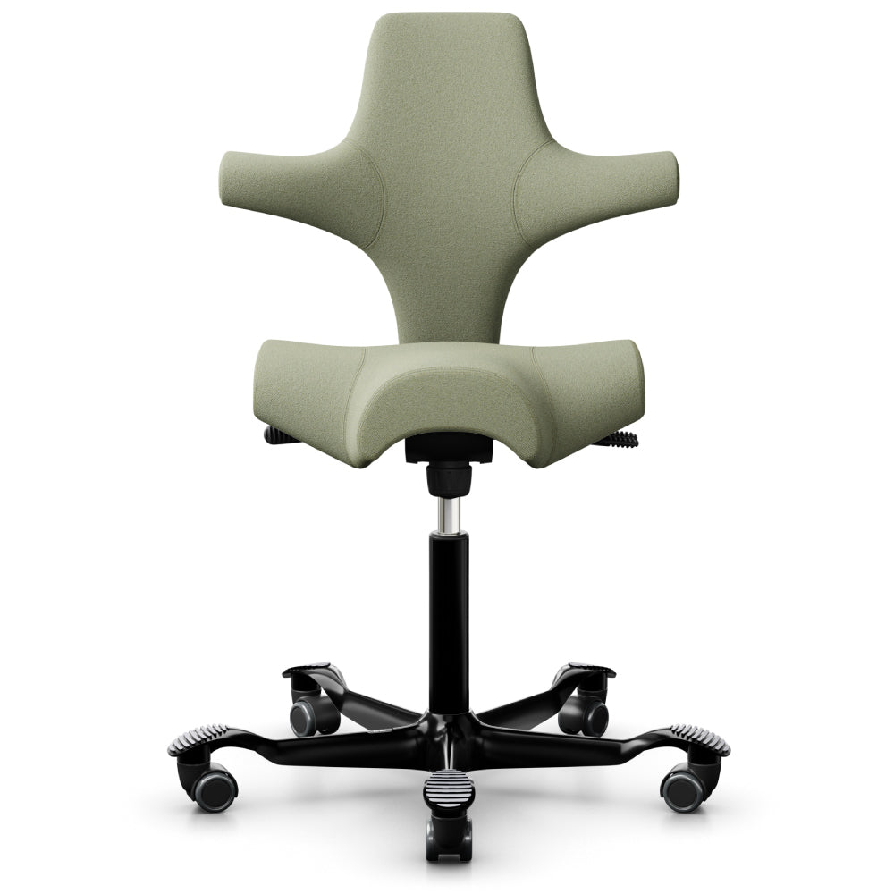 HÅG Capisco 8106 Ergonomic Saddle Chair - Adjustable Height & Tilt for Office & Home Workspace - Perfect for Desk Work, Gaming & Creative Professionals