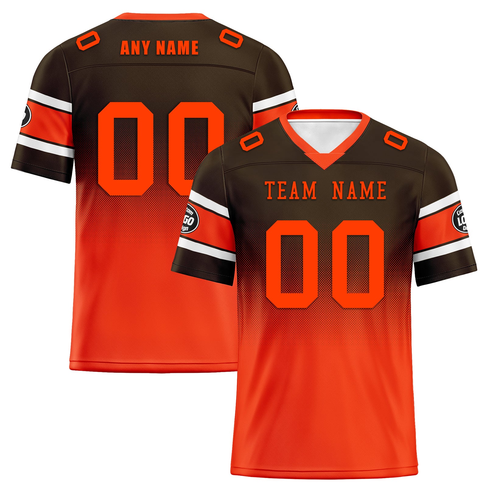 Custom Cleveland Browns Football Jersey & Hat Combo - Personalized NFL Fan Gear for Men & Women - Perfect for Game Day, Tailgating & Sports Events