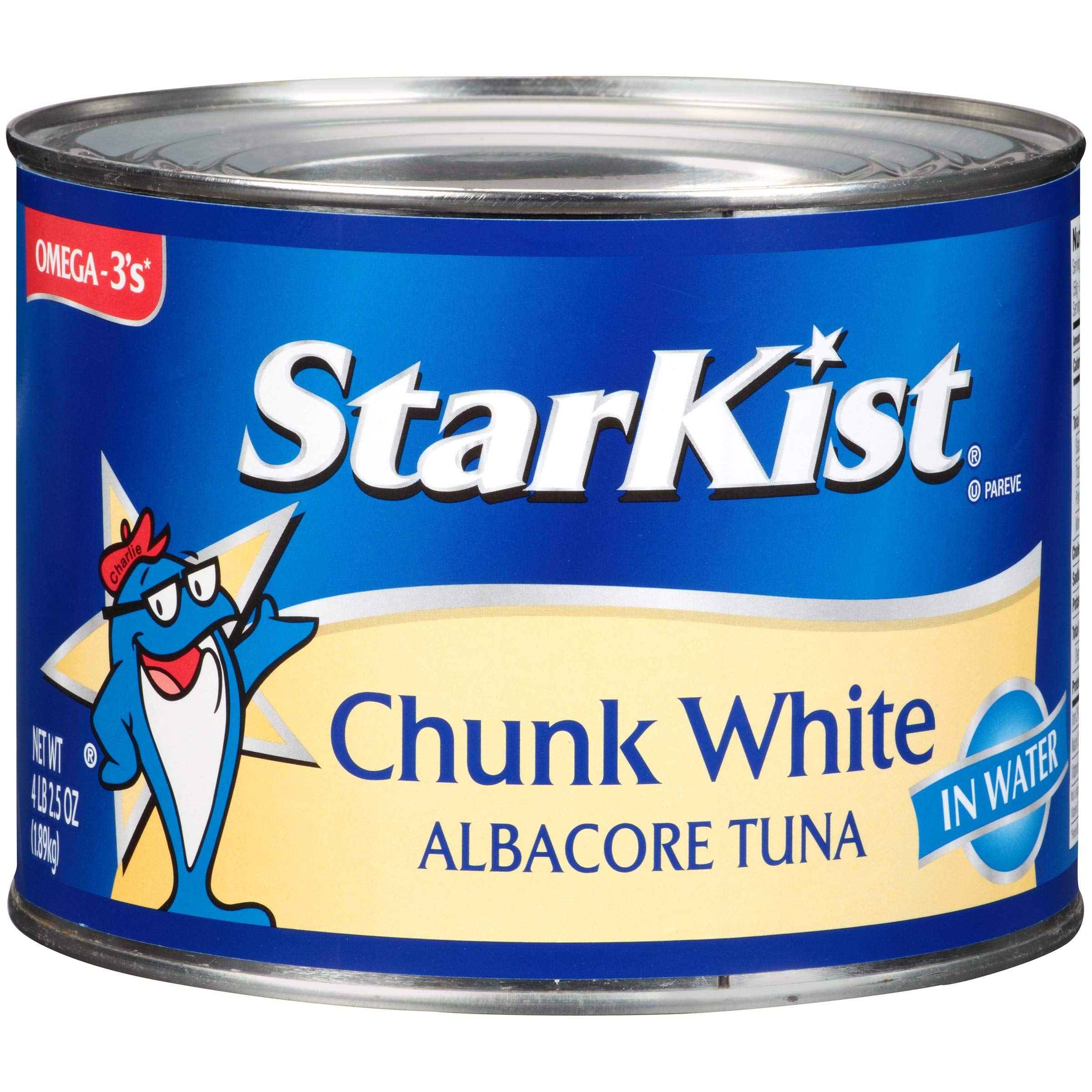 StarKist Chunk White Albacore Tuna in Water - 66.5 oz Can (Pack of 6) | High Protein, Low Mercury | Perfect for Salads, Sandwiches & Meal Prep
