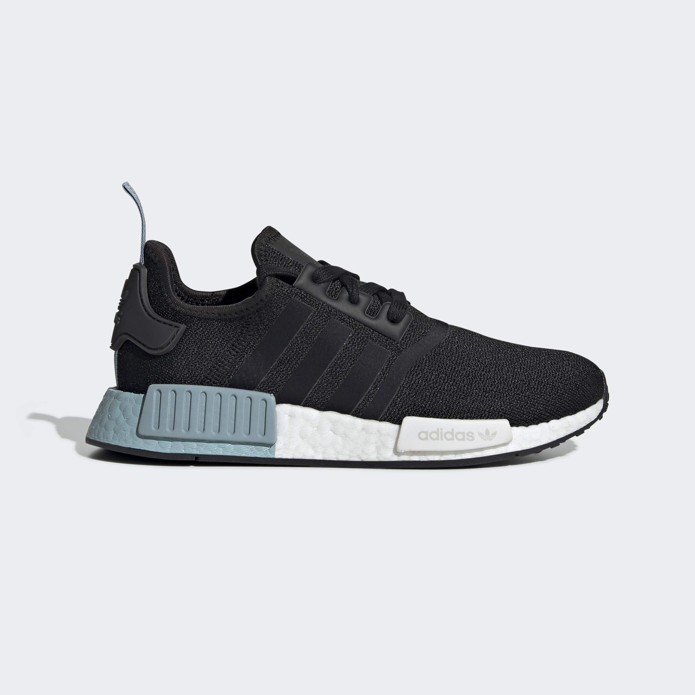 adidas Originals Women's NMD_R1 Sandals - Black/Ash Grey | Comfortable Athletic Slides for Running, Gym & Casual Wear | Size 11 US