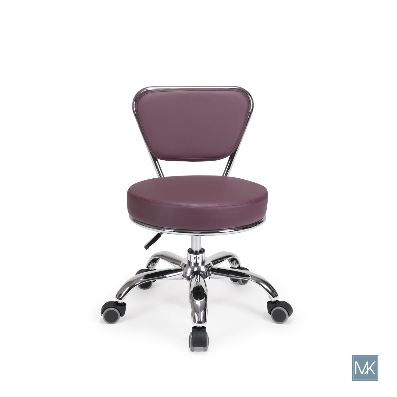 Premium Dayton Pedicure Stool with Adjustable Height - Ergonomic Footrest for Salon & Home Spa - Perfect for Manicurists, Nail Technicians & At-Home Pedicures
