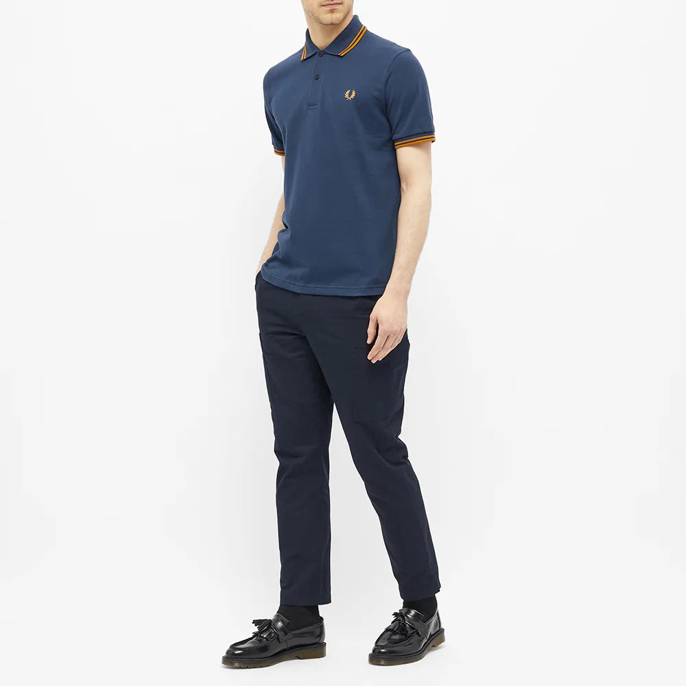 Fred Perry M12 Twin Tipped Shirt - Classic Polo Style for Men | Perfect for Casual Wear, Golf & Office Outfits