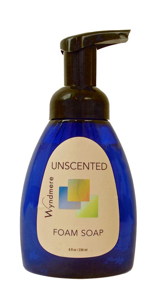 Unscented Foam Soap for Sensitive Skin - Gentle Hand Wash for Home, Kitchen & Bathroom - Hypoallergenic & Moisturizing
