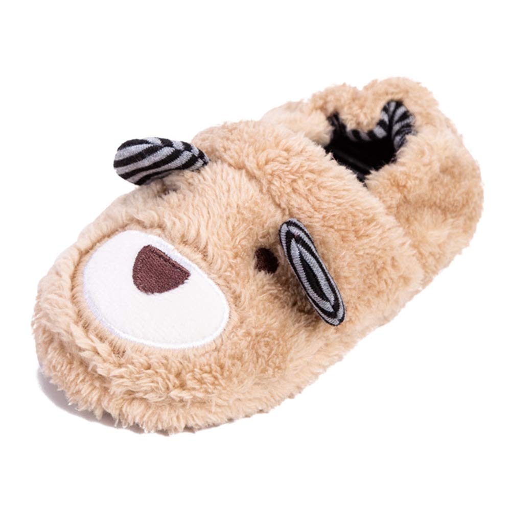 **Adorable Baby Boys' Doggy Slippers - Soft & Non-Slip Indoor/Outdoor Slippers for Toddlers - Perfect for Playtime, Nursery & Home Comfort**