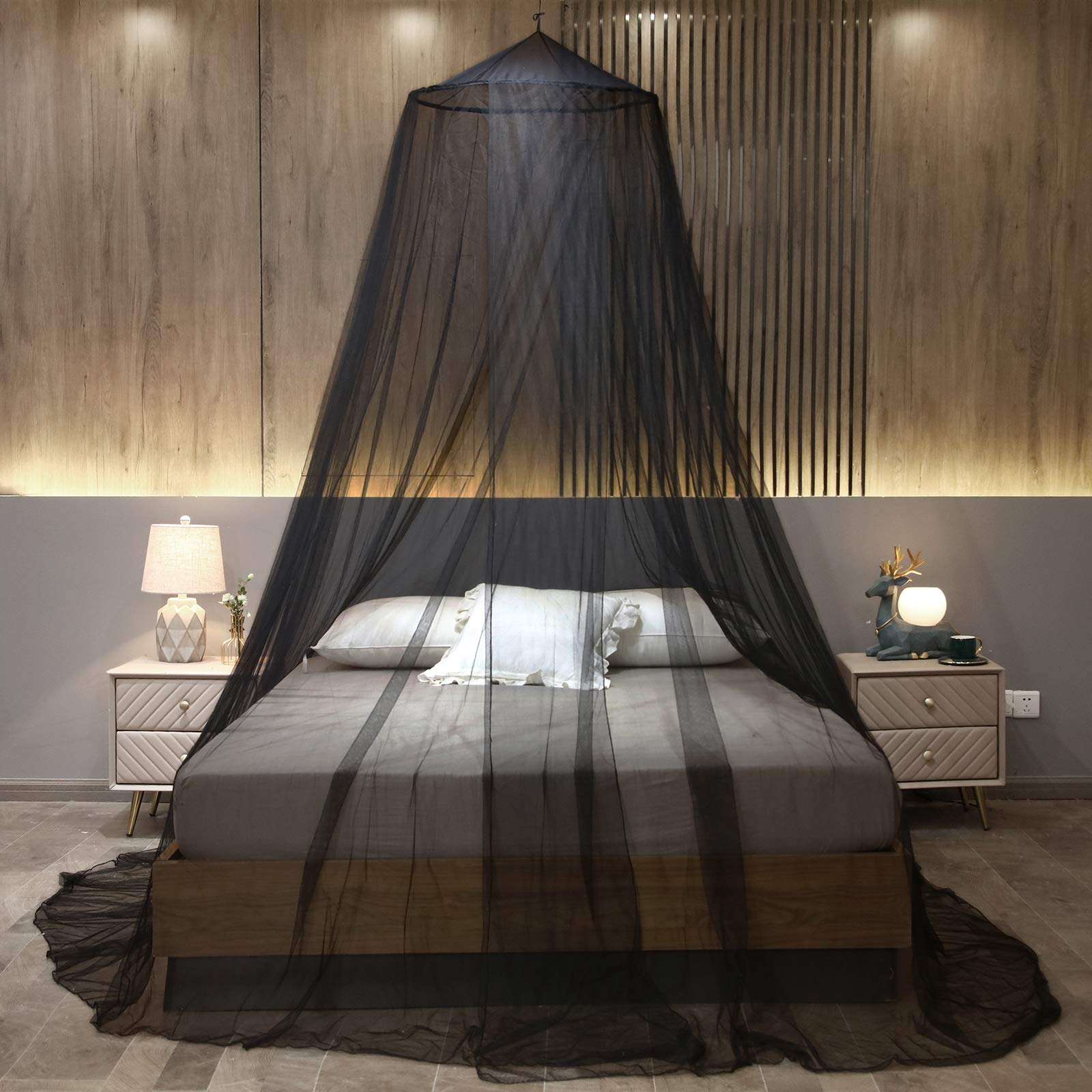 Premium Mengersi Mosquito Net Bed Canopy - Queen Size Bed Curtains with Quick Installation for Home, Garden & Camping | Breathable Insect Protection for Indoor & Outdoor Use