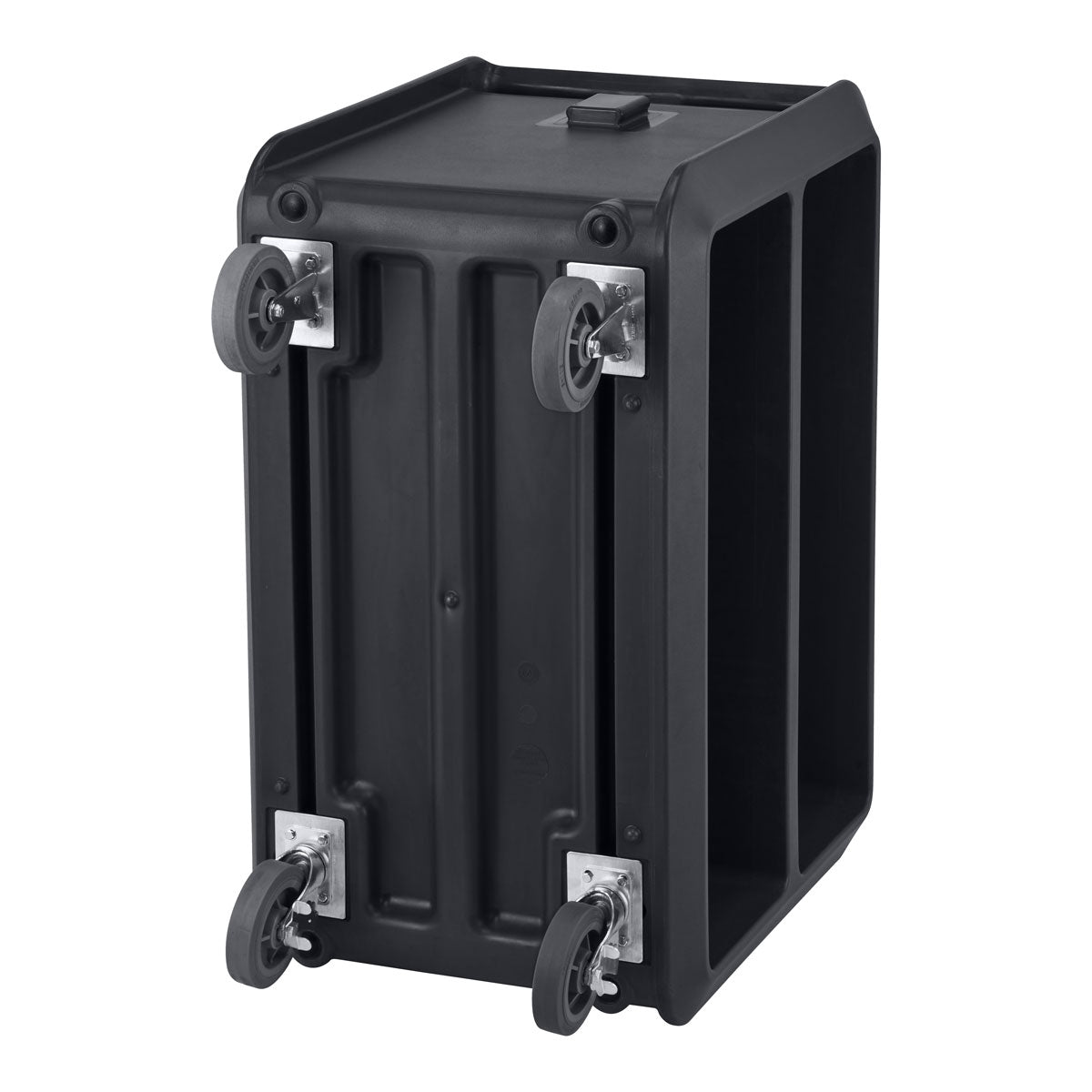 Cambro SC337110 Professional Service Cart - Heavy Duty Black Utility Cart for Restaurants, Cafes, and Commercial Kitchens - Perfect for Food Service, Storage, and Mobile Workstations