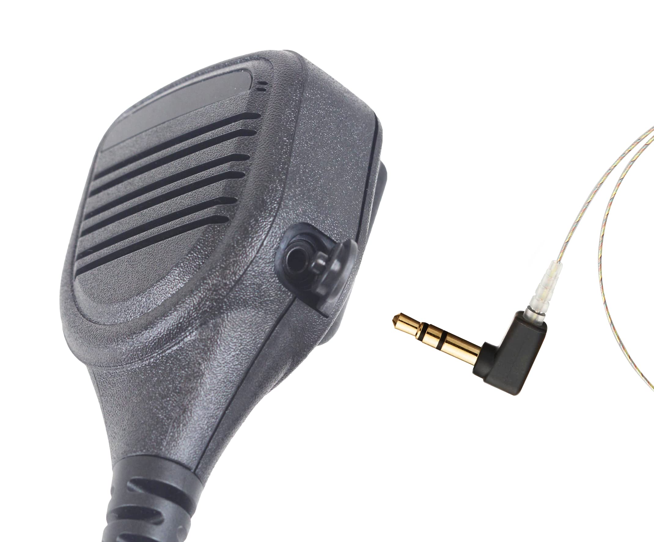 N-Ear 360 Flexo Single Ear Earpiece with 2.5mm Connector - 22 Inch Lightweight Headset for Call Centers, Customer Service & Office Communication