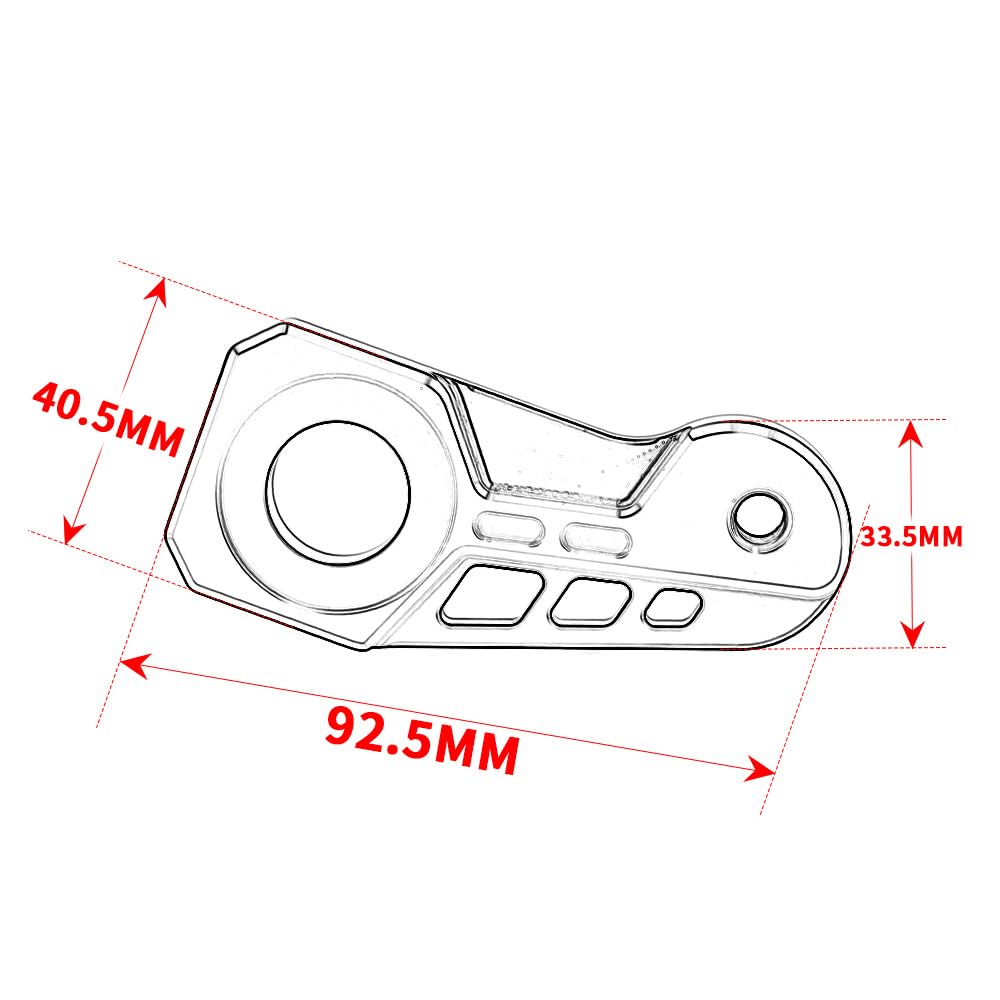 Honda CB650R (2019-2023) & Neo Sports Café (2019-2020) Motorcycle Swingarm Spools - Black Frame Sliders for Rear Stand & Protection - Durable CB 650R Accessories - Perfect for Garage Maintenance & Bike Storage