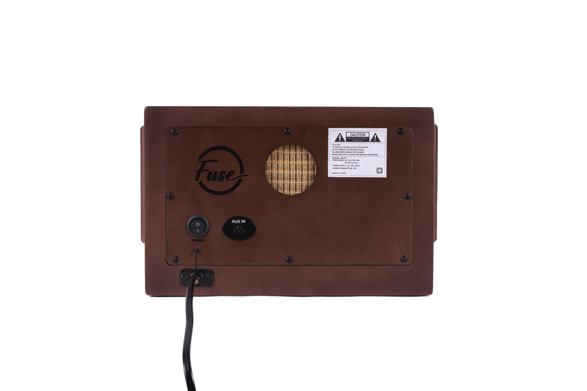 Vintage Retro AM/FM Radio with Bluetooth - Fuse Audio VINT Classic Style Radio for Home, Office, and Outdoor Use