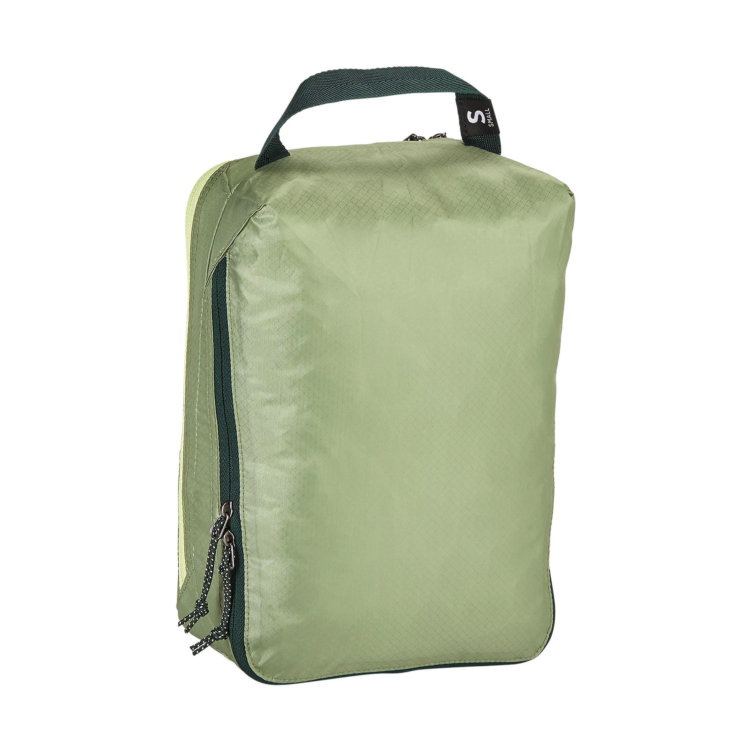 Eagle Creek Pack-It Isolate Clean/Dirty Cube S - Mossy Green | Travel Organizer for Clothes & Laundry | Perfect for Camping, Hiking & Backpacking
