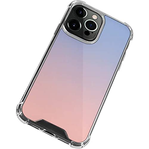 Skinit Clear Phone Case for iPhone 13 Pro Max - Rose Quartz & Serenity Ombre Design | Protective Slim Cover | Perfect for Everyday Use, Travel & Gift Giving