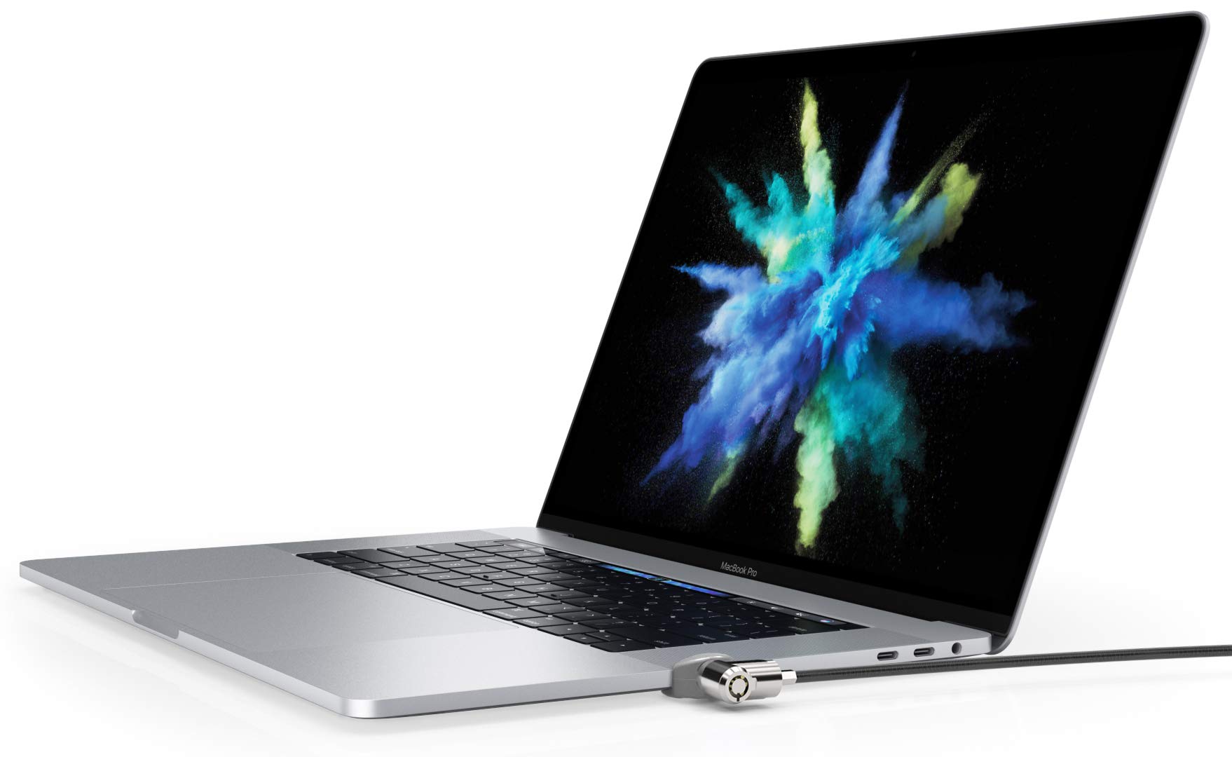 MacLocks MBPRTB13BUN-SM Secure Laptop Lock Slot Adapter & Protective Hard Shell Case Bundle for 13-inch MacBook Pro with Touch Bar - Perfect for Office, School & Travel Security