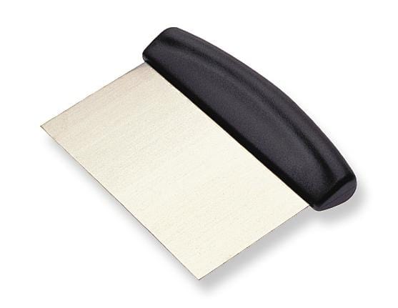 Stainless Steel Bench Scraper & Dough Cutter - Professional Baking Tool for Bread, Pastry, Pizza Dough - Perfect for Home Bakers & Commercial Kitchens