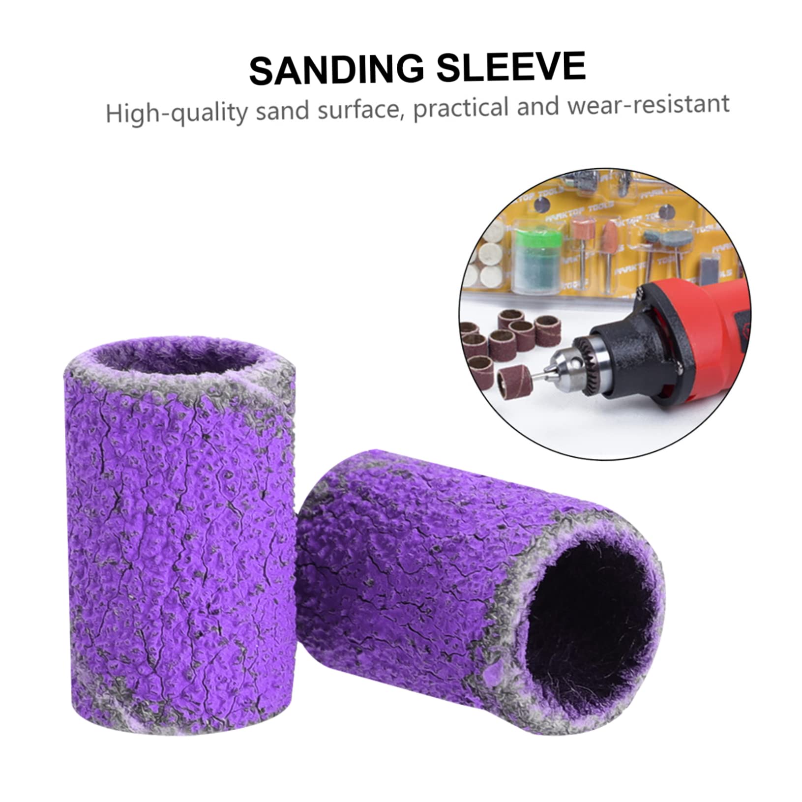 **Minkissy 2 Sets of 100pcs Nail Sanding Bands for Nail Art & Polishing – Professional Sanding Belts for Nail Drills, Perfect for Nail Salons & Personal Use – Smooth & Precise Manicure & Pedicure**    *(Use Case: Ideal for professional nail technicians, at-home manicures, acrylic nail prep, and gel polish removal.)*