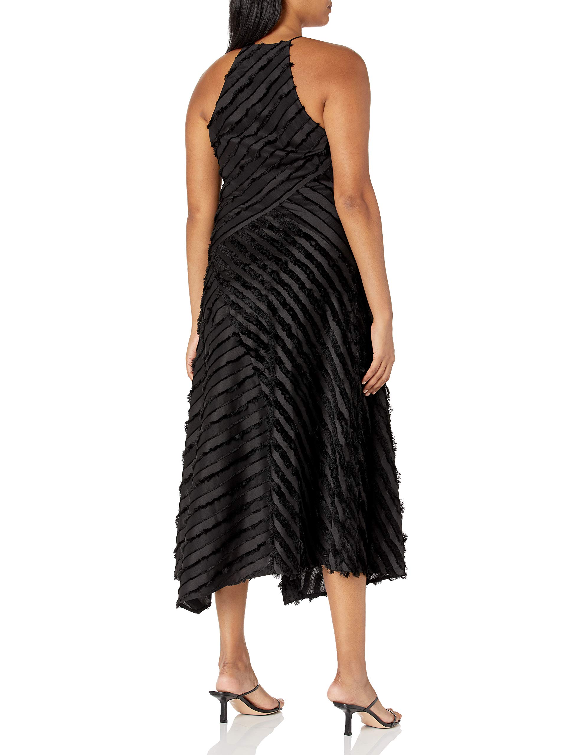 Rebecca Taylor Women's Floral Wrap Dress - Elegant V-Neck Midi Dress for Office, Date Night & Special Occasions