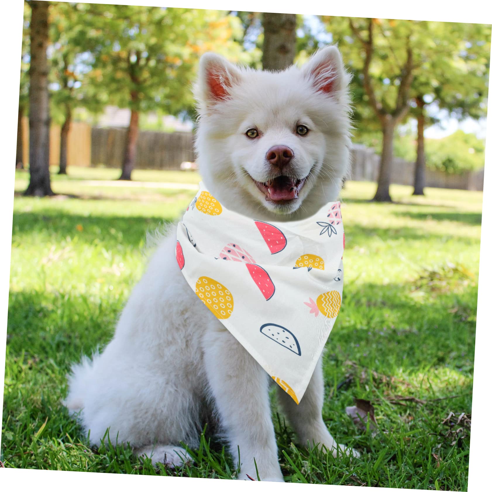Kisangel Dog Bandana - Triangle Pet Bandana for Small & Large Dogs, Adjustable Dog Scarf for Parties, Holidays & Daily Wear - Cute Dog Outfit Accessory for Christmas, Halloween & Outdoor Adventures
