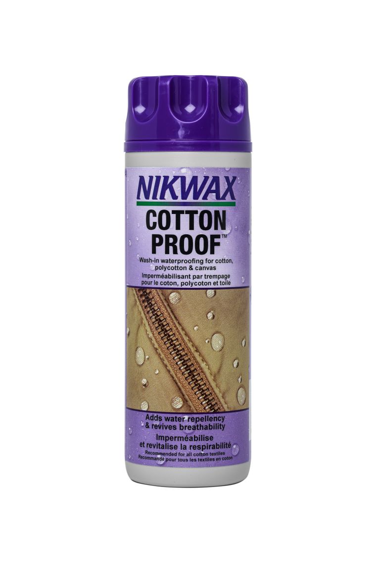 Nikwax Cotton Proof Water Repellent Spray - 10oz | Waterproofing Treatment for Cotton & Canvas | Outdoor Gear Protection for Jackets, Tents & Backpacks