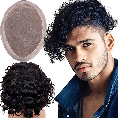 Curly Hair Black Color
