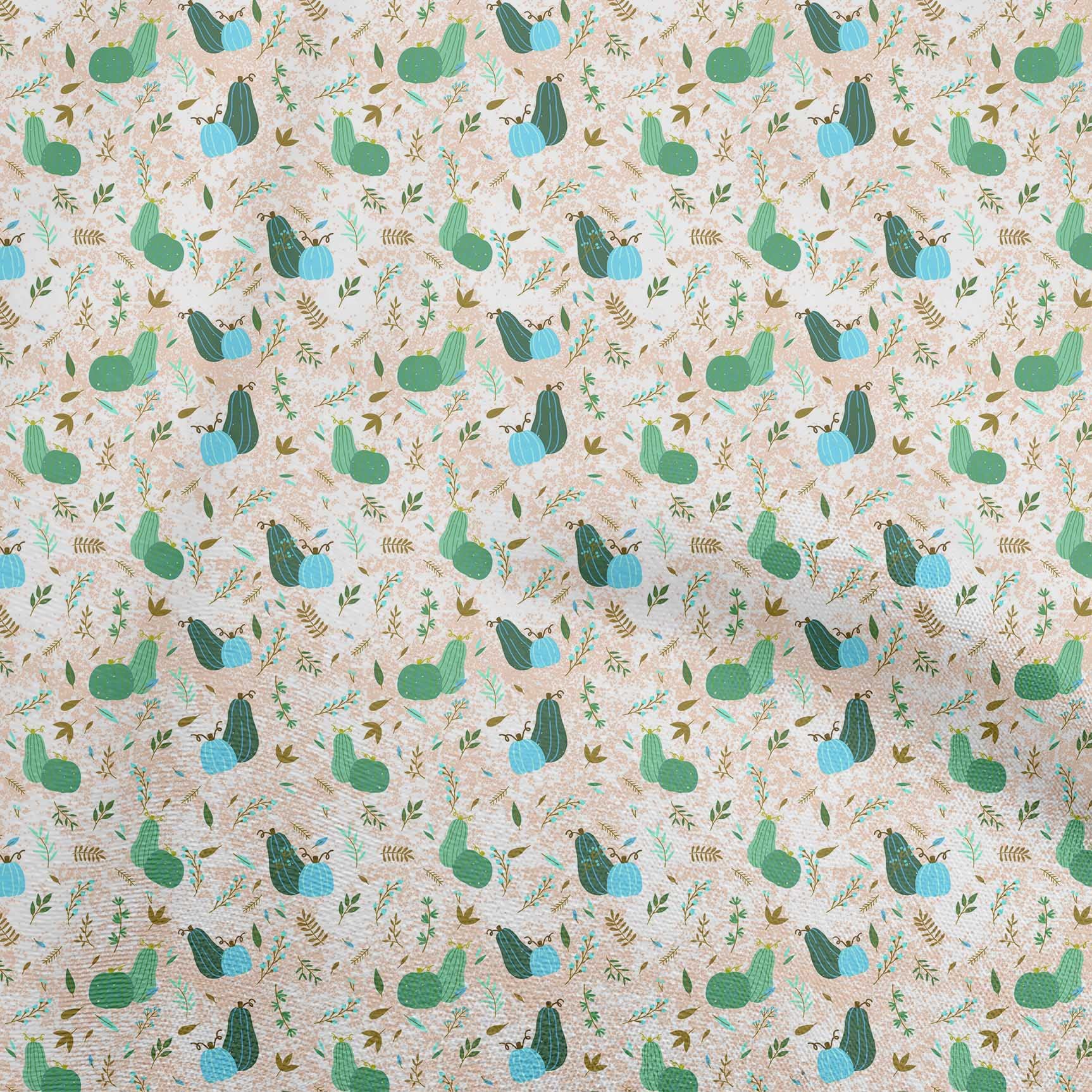 oneOone Rayon Peach Fabric - 56 Inch Wide Printed DIY Sewing Material for Autumn Clothing & Crafts | Perfect for Dresses, Skirts, and Home Decor Projects