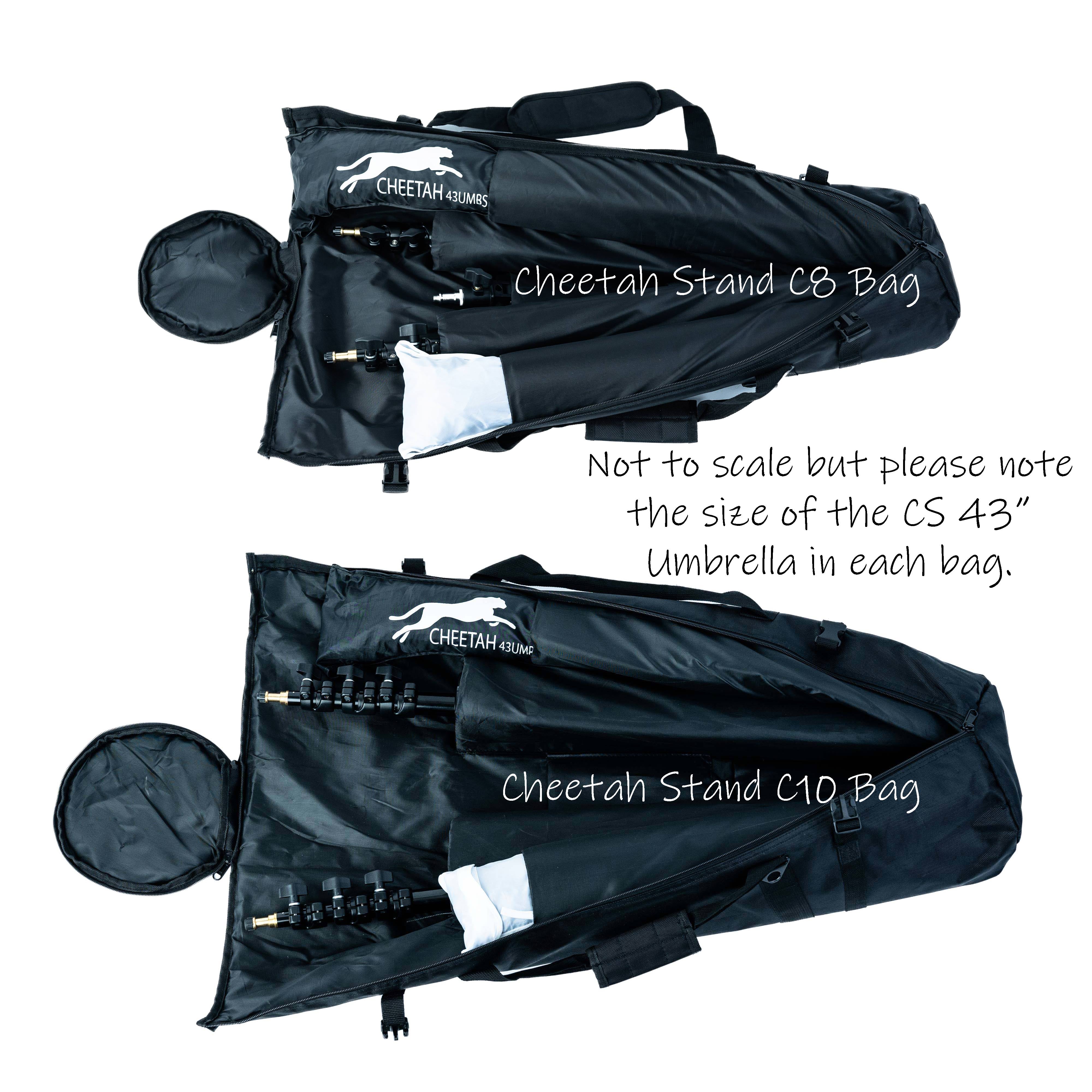 Cheetah Stand C8 Professional Lightweight Carrying Bag for DSLR Cameras & Accessories - Perfect for Travel, Photography, and Outdoor Shoots
