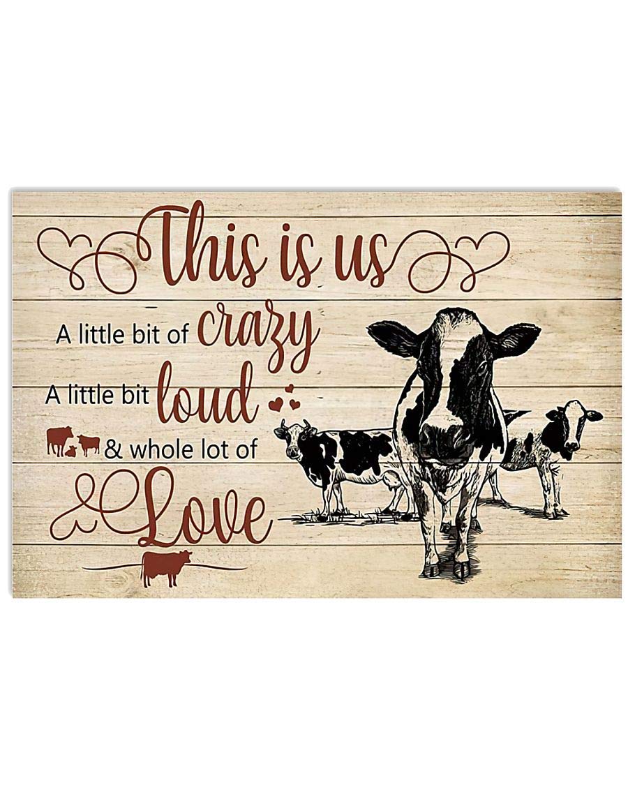 1000 Piece Jigsaw Puzzle - This is Us A Little Bit of Crazy Loud Family Puzzle for Adults & Kids | Educational Brain Teaser Game | Perfect Gift for Birthday, Christmas & Family Game Night