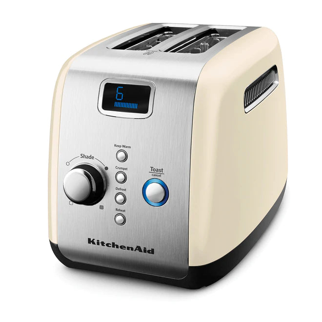 Premium 2-Slice Artisan Automatic Toaster - 5AKMT223 - Perfect for Breakfast, Brunch & Small Kitchens - Stainless Steel Design with Even Browning Technology