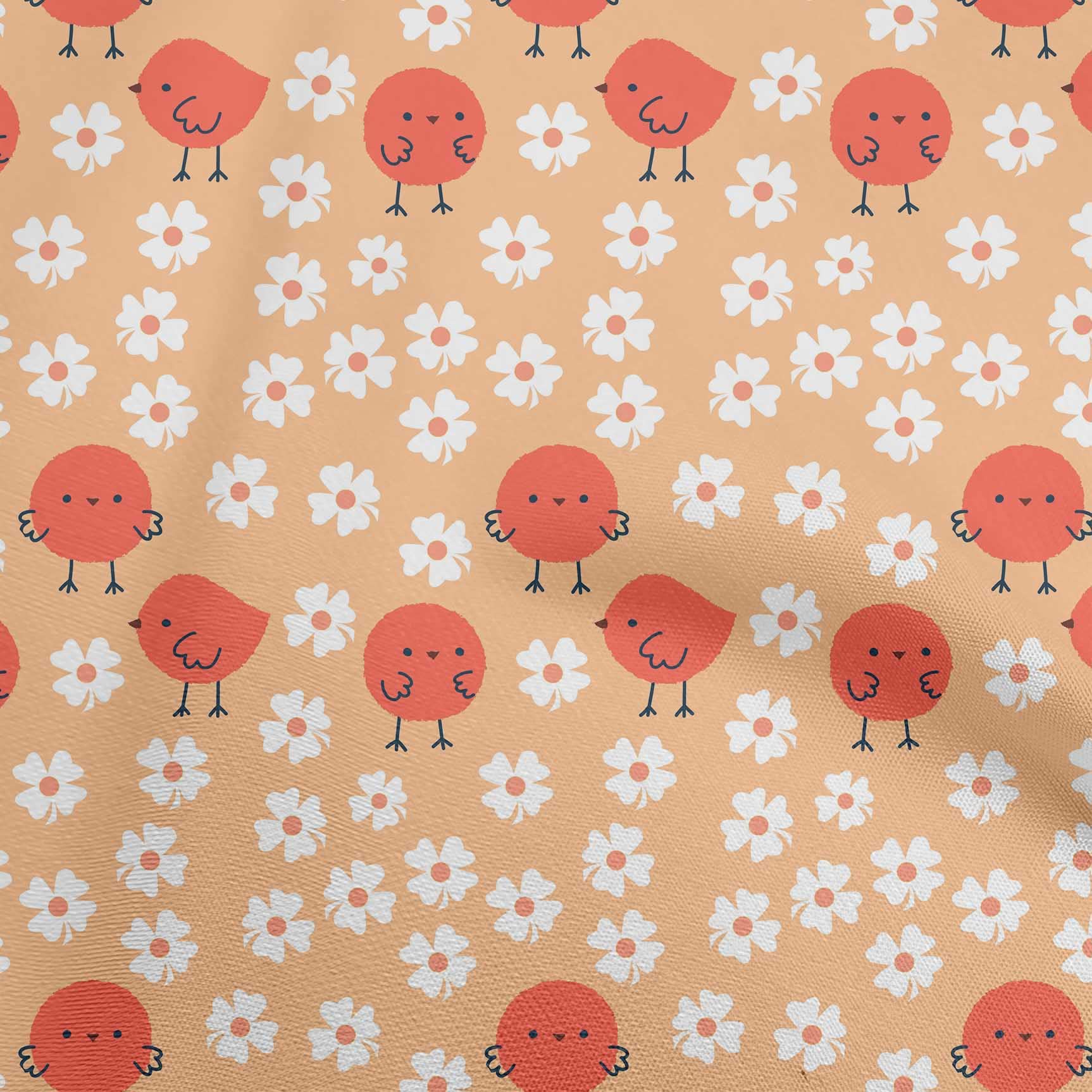 oneOone Viscose Jersey Light Brown Fabric for Kids - 60 Inch Wide Printed DIY Sewing Material by The Yard | Perfect for Children's Clothing, Crafts & Home Decor Projects