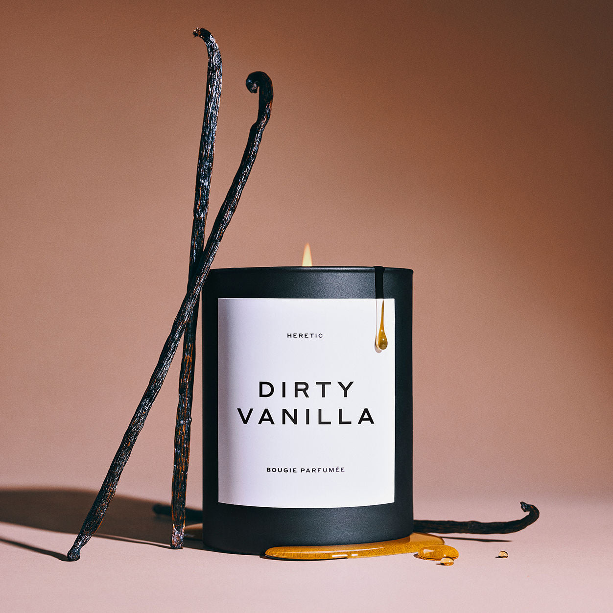Dirty Vanilla Scented Soy Candle - Handmade Natural Aromatherapy Candle for Home, Relaxation & Gifts | Perfect for Bedroom, Bathroom & Yoga
