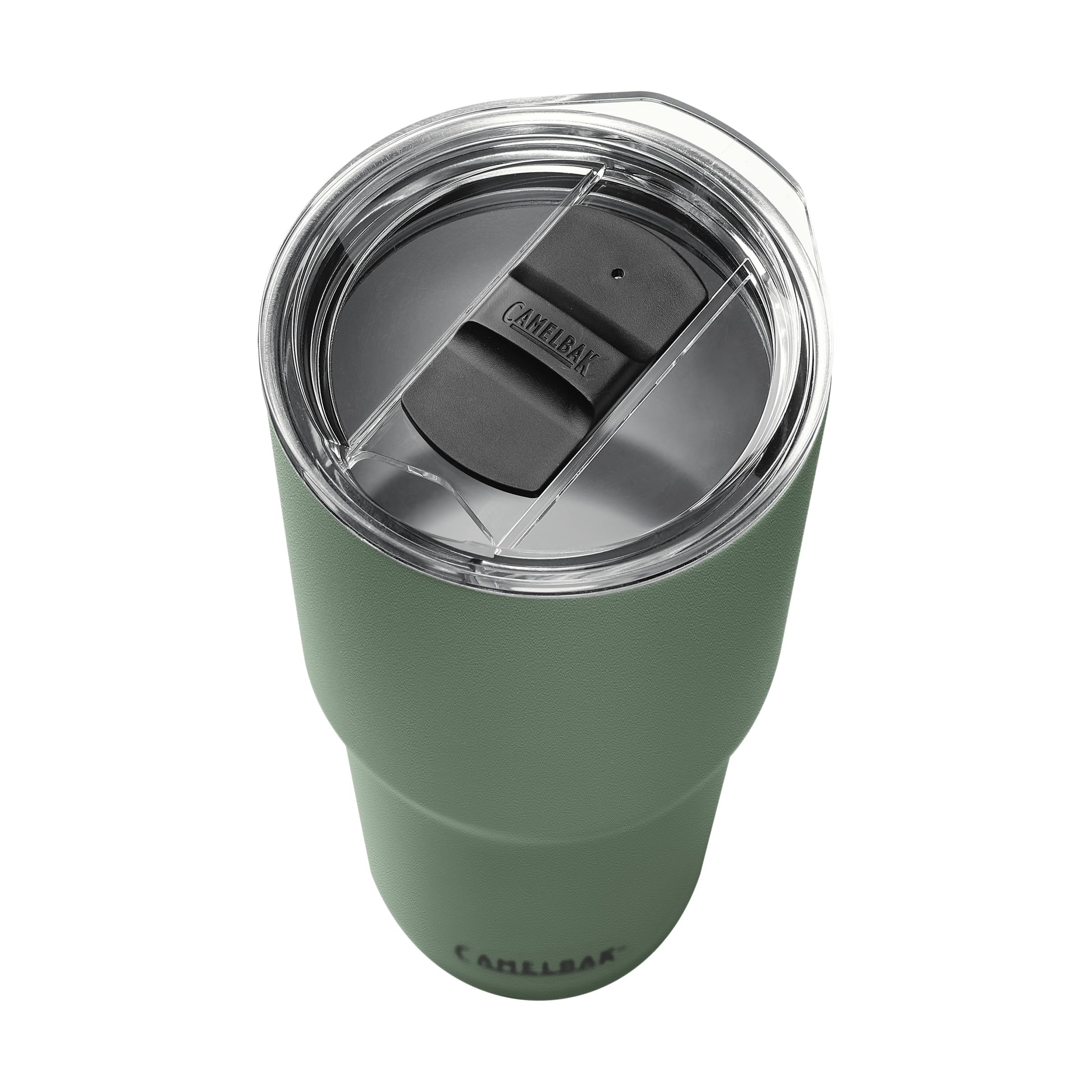 CamelBak Horizon 30oz Insulated Stainless Steel Tumbler with Tri-Mode Lid - Moss Green - Leakproof Travel Mug for Coffee, Tea & Cold Drinks - Perfect for Office, Gym & Outdoor Adventures