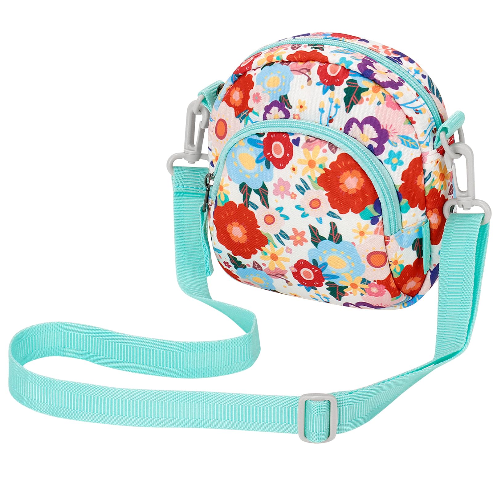Choco Mocha Girls Crossbody Purse for Kids Ages 2-8 | Toddler & Little Girls Shoulder Bag | Perfect for School, Playdates & Birthday Gifts