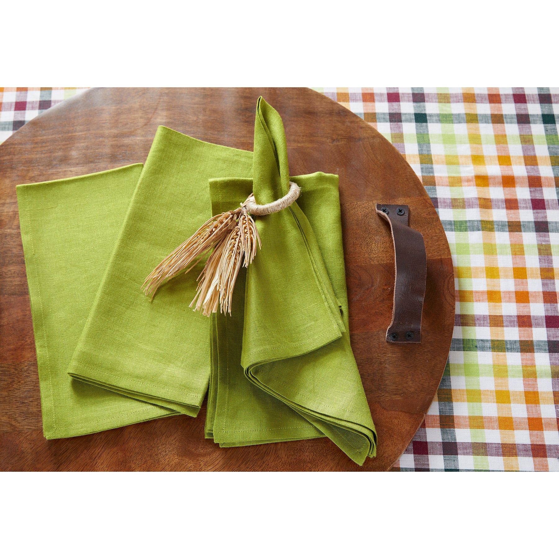 Premium Linen Napkins for Dining - Eco-Friendly & Elegant Table Linens for Weddings, Parties, and Everyday Use
