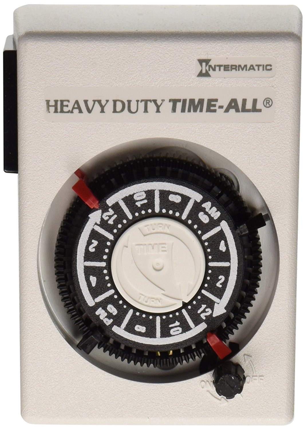 Intermatic HB114 Heavy-Duty 240V Plug-in Timer for Air Conditioners & Appliances | Energy Saving Device for Home & Office Use