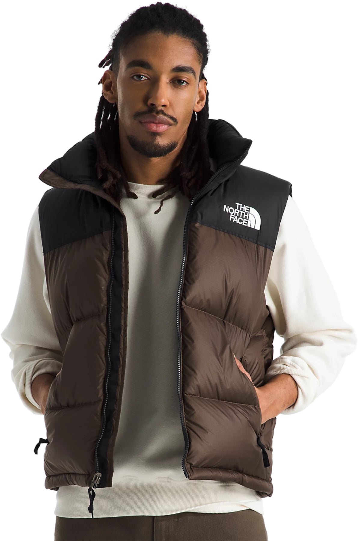 1996 Retro Nuptse Vest for Men - Lightweight Puffer Vest Jacket for Outdoor Winter Activities, Hiking & Casual Wear