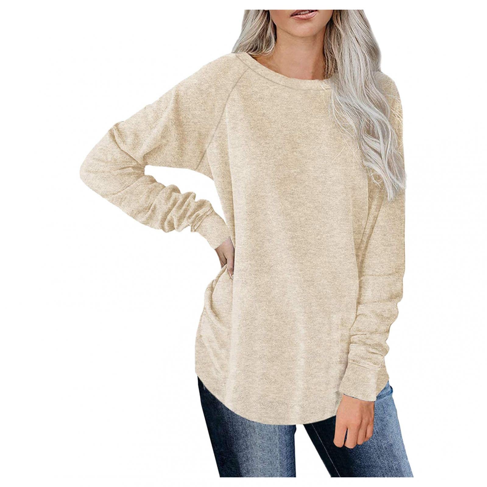 Xudanell Women's Plus Size Sweatshirts - Fashion Oversized Pullover Crewneck Tops for Suits & Casual Wear | Cute & Sexy Dresses for Work, Office & Everyday Outfits