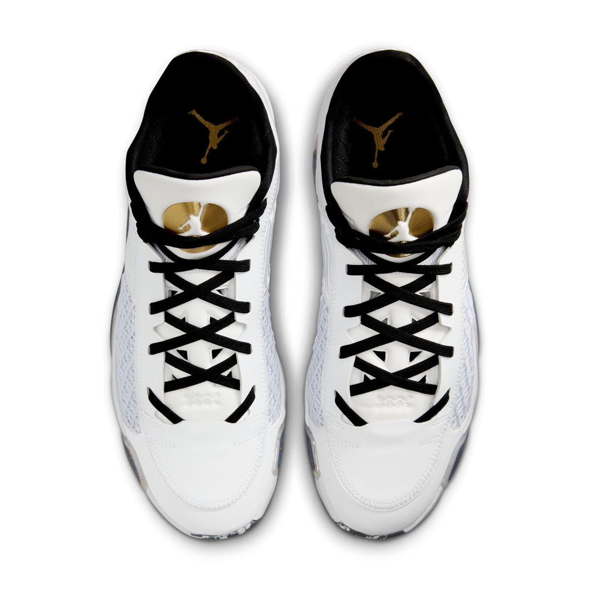 Air Jordan XXXVIII Low PF Basketball Shoes - White Black Men's Sneakers for Court Performance & Casual Wear