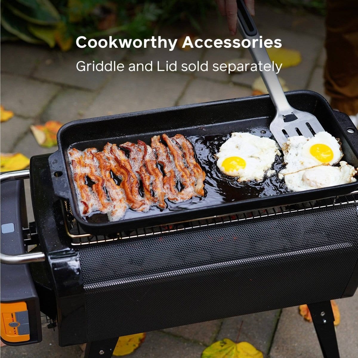 Fire Pit Essentials Kit - Complete Outdoor Fire Pit Accessories Set for Camping, Backyard & Patio - Includes Poker, Cover, Gloves & More
