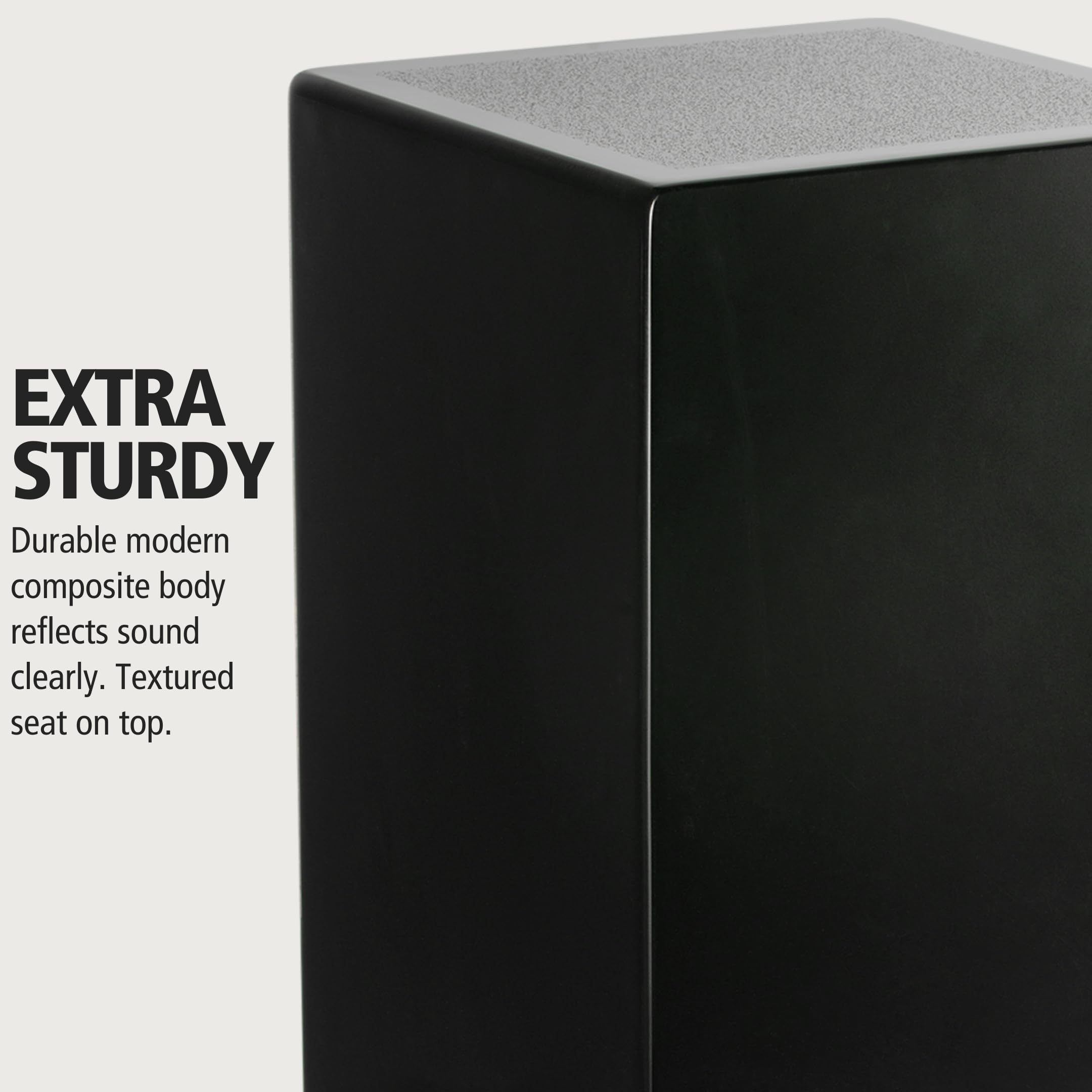 Meinl Subwoofer Bass Cajon Box Drum with Internal Snares - Premium American White Ash Playing Surface, 2-Year Warranty (SUBCAJ1AWA) | Perfect for Live Performances, Studio Recording & Acoustic Jam Sessions