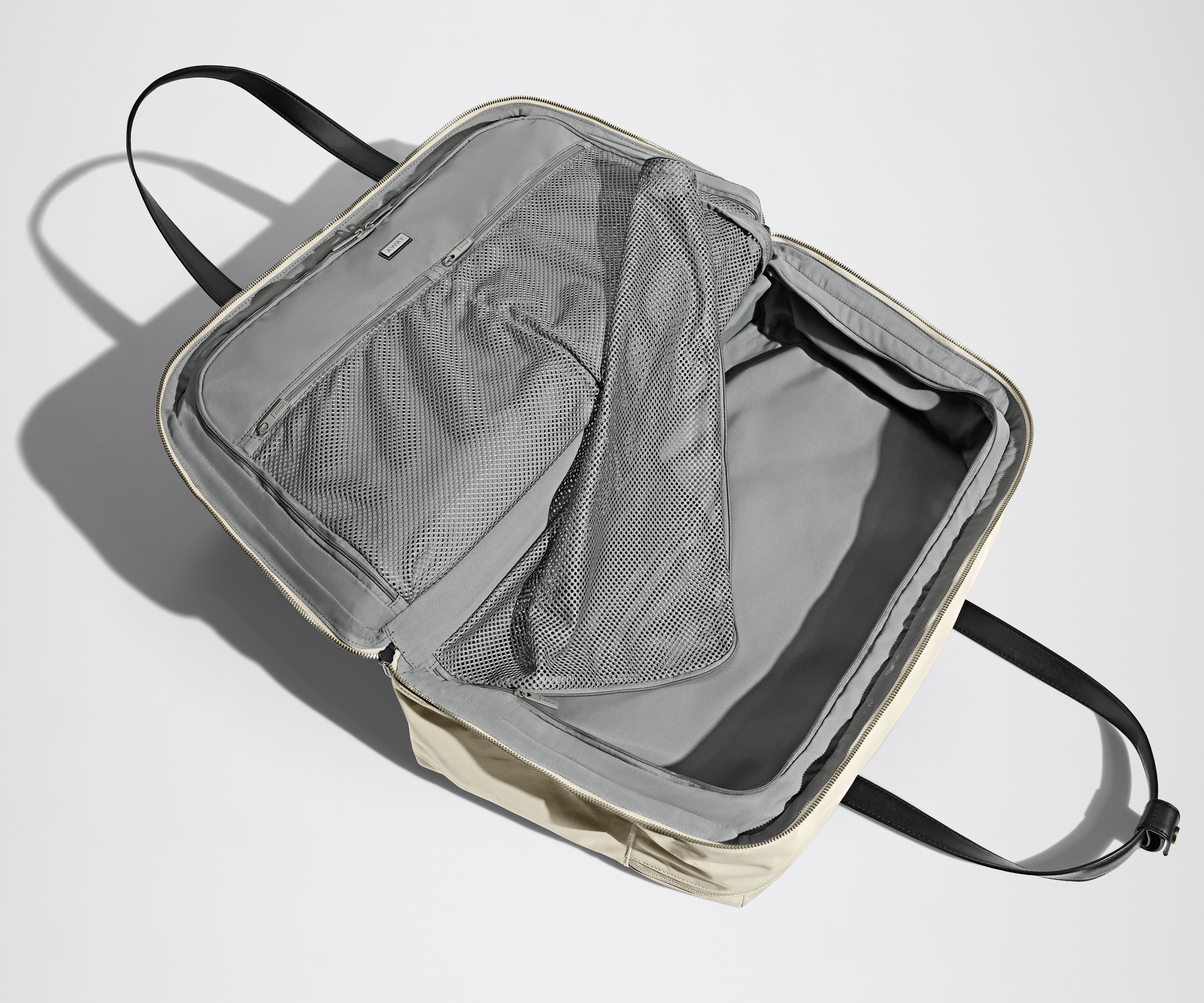 The Weekender Duffle Bag in Salt White - Perfect for Travel, Gym & Weekend Getaways