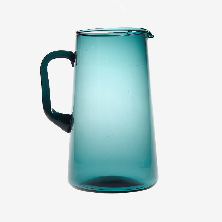Bitossi Handmade Ceramic Pitcher - Elegant Italian Water Pitcher for Home & Kitchen | Perfect for Serving Beverages, Decorating Tables, and Gift Giving