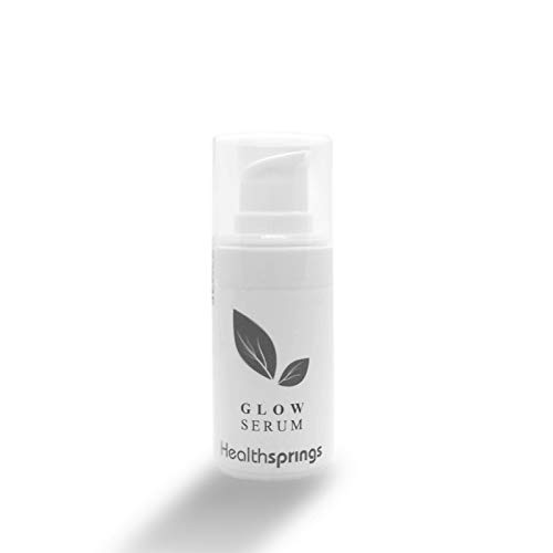 Healthsprings Glow Serum - Vitamin C Brightening Face Serum for Dark Spots & Even Skin Tone | Day & Night Hydrating Skincare for Women & Men